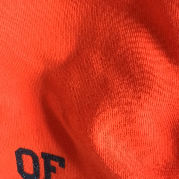 Denver Broncos orange long sleeves pull over t-shirt size S NFL glittery logo - Picture 9 of 12